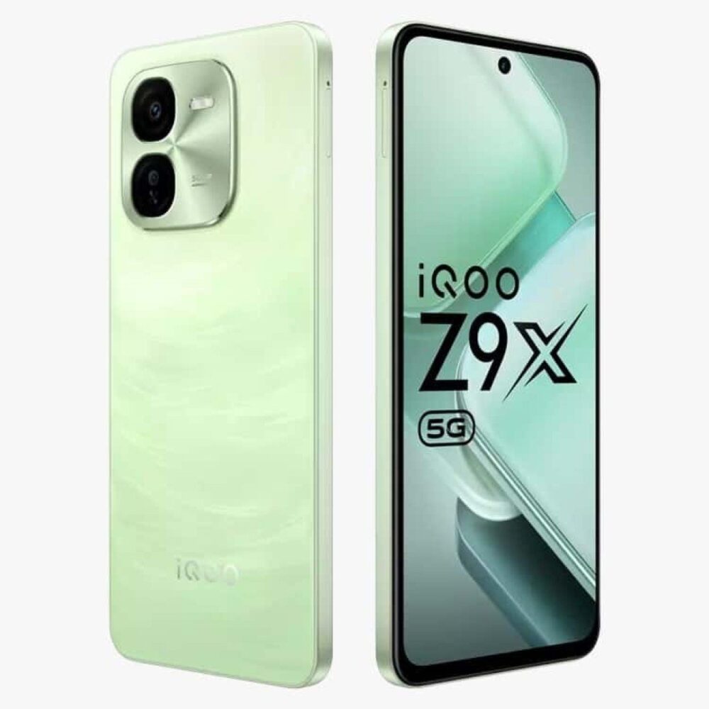 iQOO Z9x 5G (Tornado Green, 8GB RAM, 128GB Storage) | Snapdragon 6 Gen 1 with 560k+ AnTuTu Score | 6000mAh Battery with 7.99mm Slim Design | 44W FlashCharge