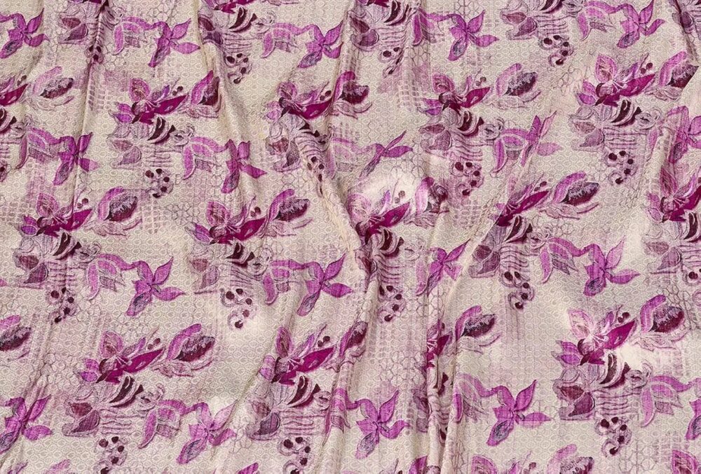 Drape yourself in elegance with this stunning Women's Digital Print Art Silk Saree With Unstitched Blouse Piece. - Image 52