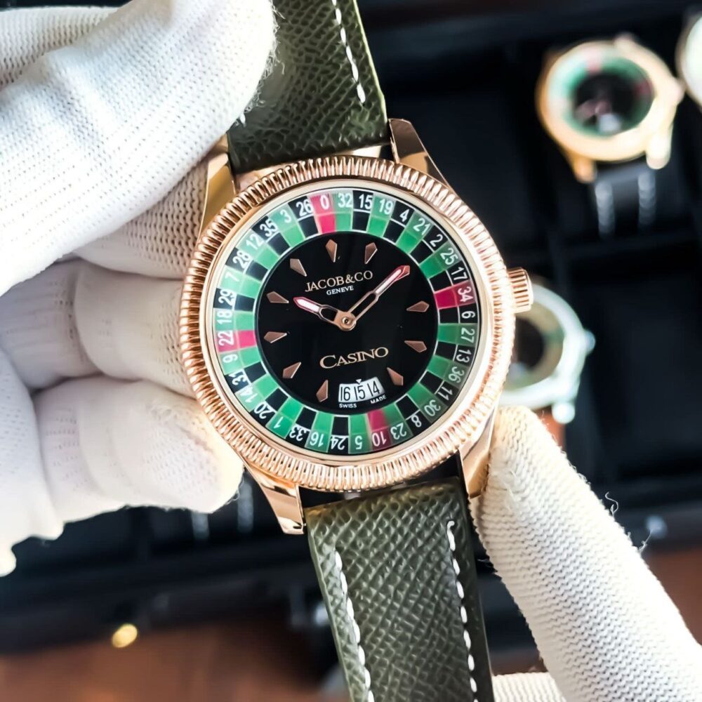 Luxury watch Jacob & Co. Casino Tourbillon replica.