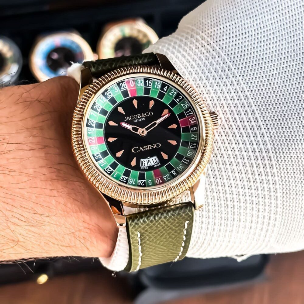 Luxury watch Jacob & Co. Casino Tourbillon replica. - Image 3