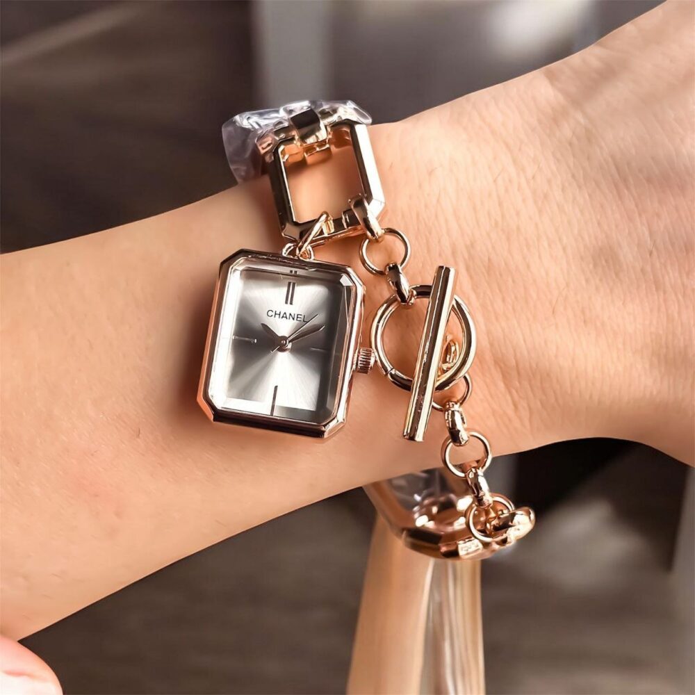 This Chanel watch from Paris seems like a luxurious and high-quality timepiece. - Image 2