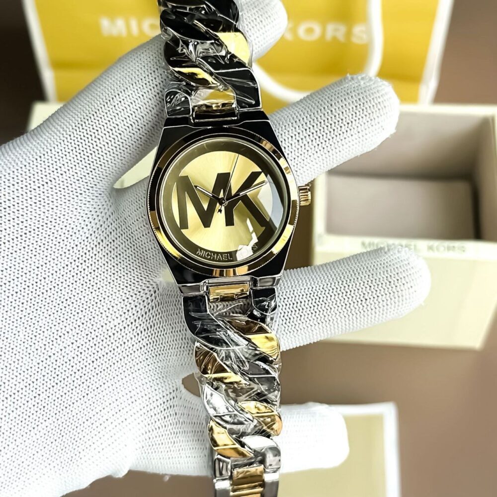 This Michael Kors Darci face watch (Model Name - Mk Elena) seems like a stylish and elegant timepiece. - Image 4